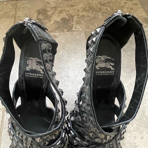 never worn Burberry studded heels - Picture 3 of 4